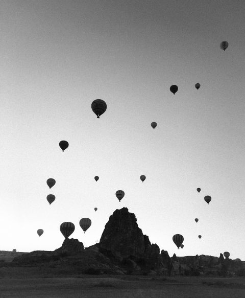 Cappadocia Panoramic Hot Air Balloon Chasing Tour at Sunrise