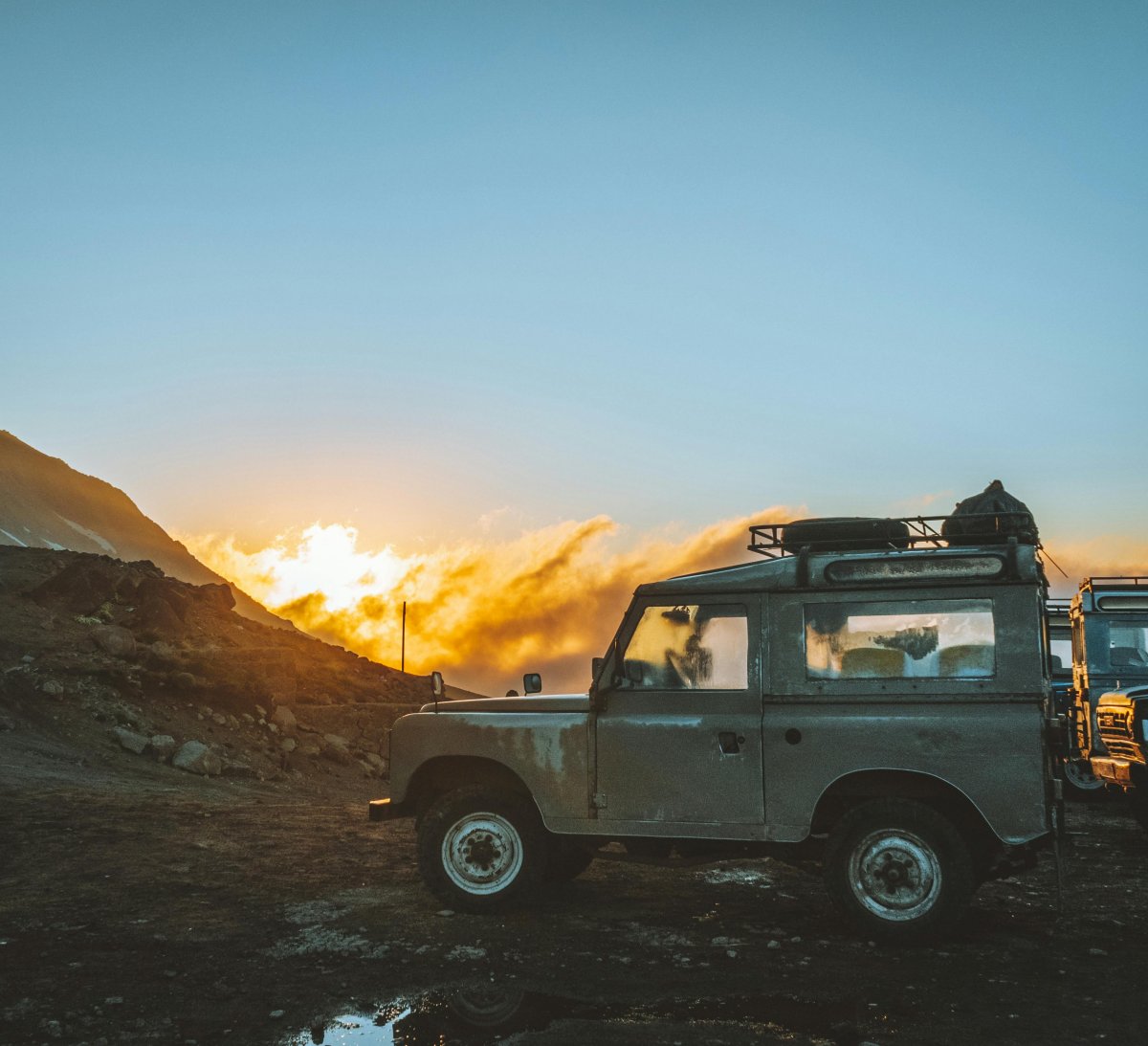 Cappadocia Jeep Safari Among the Fairy Chimneys  at Sunrise